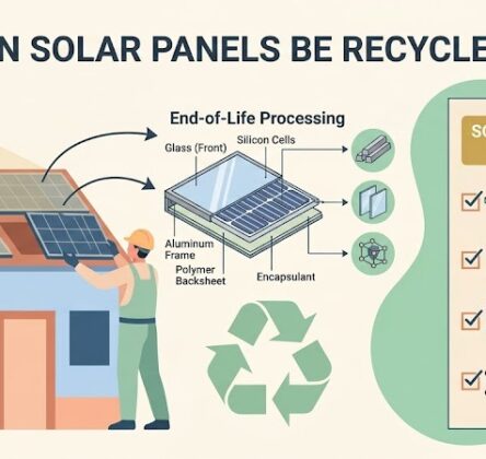 can solar panels be recycled